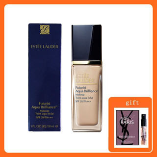 Estee Lauder Futurist Aqua Brilliance Qinshui Foundation Make-up Concealer Oil control 30ml SP20 PA+++Moisturizing