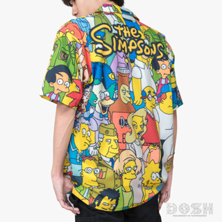 DOSH HAWAII COLLECTION THE SIMPSONS เสื้อเชิ้ต ผู้ชาย DSIMS5000-YE