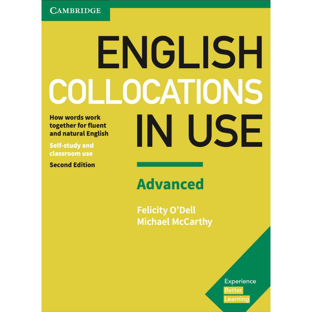E-Book | หนังสือเรียนภาษาอังกฤษ Cambridge - English Collocations in Use Advanced Second Edition (English Version) NO CD