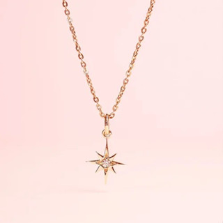 Grace Fine Jewelry จี้ทองแท้ 9K รุ่น Twinkle Star เพชรแท้ (ราคาเฉพาะจี้)