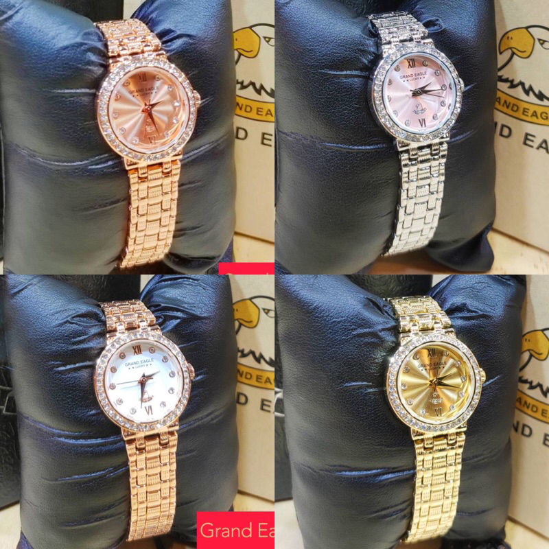💥Amarica Eagle (ชื่อใหม่Grand Eagle) นาฬิกาแท้กันน้ำ