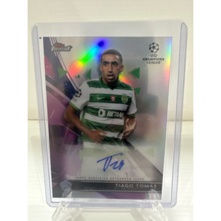 2021-22 Topps Finest UEFA Champions League Soccer Cards Autographs