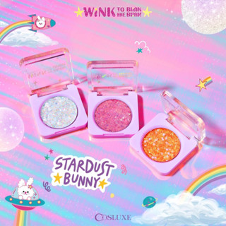 Cosluxe Wink To The Blink Blink-Stardust Bunny Eyeshadow : คอสลุคส์ สตาร์ดัส บันนี่ อายแชโดว์ กลิตเตอร์เนื้อเจล alyst