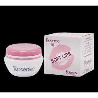 Rosense soft lips / ลิปบาล์ม บำรุงริมฝีปาก ขนาด 5 ml Exp. 08/2025