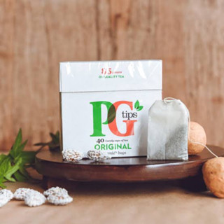 PG tips the original tea 40bags พีจี ทีแบก ชาดำใบ 40ซอง นำเข้าจากอังกฤษ🇬🇧 ส่งในไทย