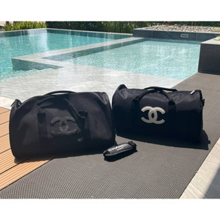 Cha//nel VIP Gift Bag Travel Bag Gym Duffel Weekend   Code:B3D060566 แบรนด์แท้ 100% งาน พรีเมี่ยมกิ้ฟ