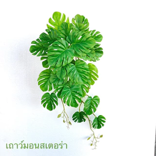 เถาวัลย์ประดิษฐ์ ตกแต่งวางตั้งโต๊ะ เถาวัลย์พร้อมกระถางแถมหิน