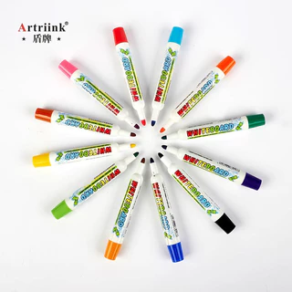 พร้อมส่ง ปากกาไวท์บอร์ดปลอดสารพิษ เมจิคลบได้ ไร้กลิ่น ไม่ฉุน 1 แพต 12 สี สำหรับเด็ก
