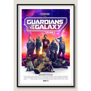 โปสเตอร์หนังติดผนัง Guardians of the galaxy volume 3