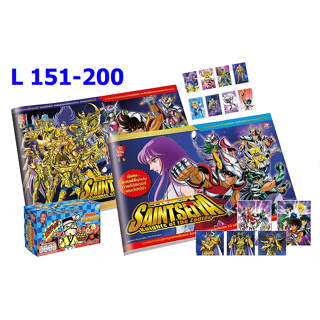 (ของแท้ 100%) เลเซอร์ Laser No.151-200 Saint Seiya Sticker Odenya โอเดนย่า สติ๊กเกอร์เซนต์เซย์ย่า