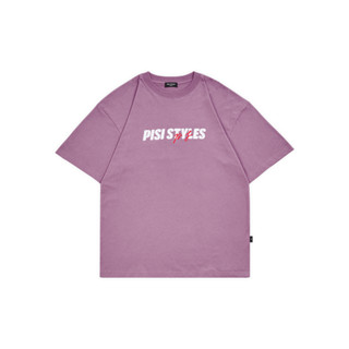 เสื้อ PISI DESTROY (PS.) T-SHIRT OVERSIZED | สีม่วงอ่อน (Purple)