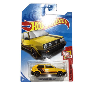 Hotwheels Volkswagen Golf MK2 งานปีเก่า 2018