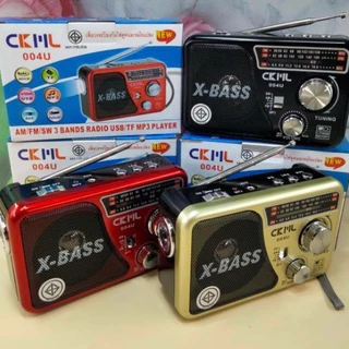 วิทยุพกพา CKML-004U วิทยุขนาดเล็ก วิทยุคลาสสิค วิทยุขนาดพกพา วิทยุ MP3/USB/SD Card/Micro ราคาสุดคุ้ม
