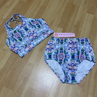 Loincloth Vintage Bikini บิกีนี่ ทรงวินเทจ เอวสูง ชุดว่ายน้ำ beach wear swimsuit