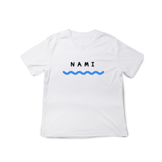 เสื้อคอกลม ผ้าฝ้าย 100% ลาย Artemis "Nami" | Minimal Tee | 100% Organic Cotton