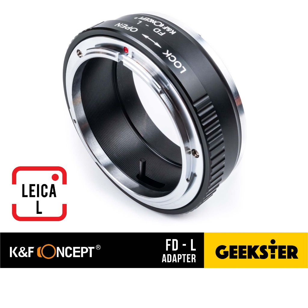 เมาท์แปลง K&amp;F FD -  Leica L / SL ( FL - Leica SL / CL / Lumix S / S1 Lens Adapter / FD-L / FL-SL / KF )