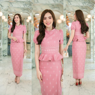 ส่ง    👗ชุดเข้าเซ็ท เสื้อผ้าถุงแบบมาใหม่ล่าสุดค่ะ