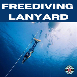 Freediving Lanyard safety เชือกสำหรับเซฟตี้ฟรีไดฟ์