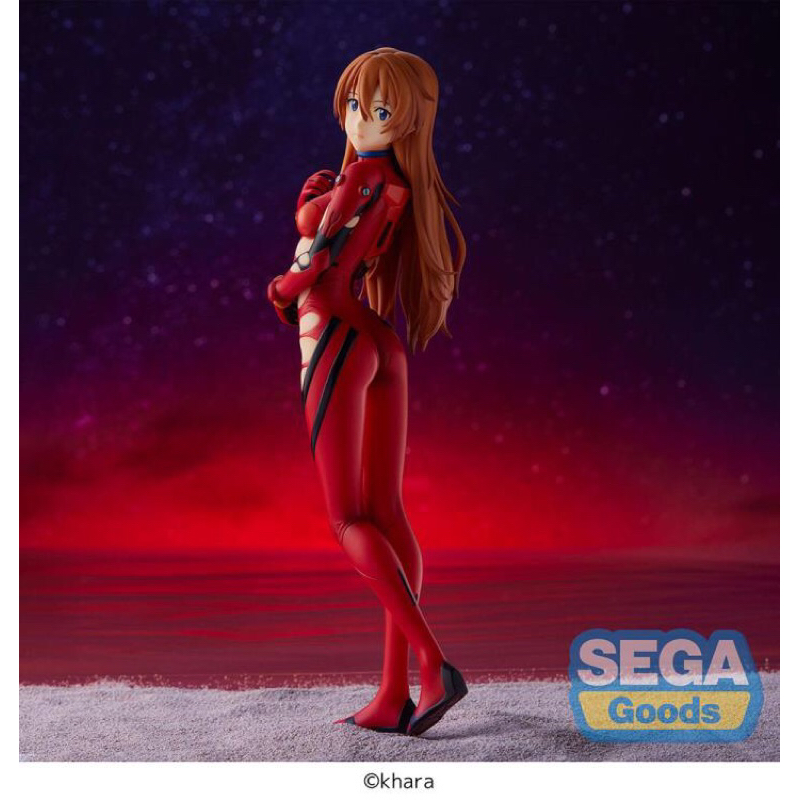 Figureแท้🇯🇵💯% SEGA Rebuild of Evangelion Asuka Langley (On the Beach) Super Premium Figure