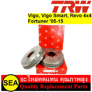 ดรัมเบรค TRW สำหรับ Vigo, Vigo Smart, Revo 4x4 Fortuner 05-15 #DB7036 (คู่)