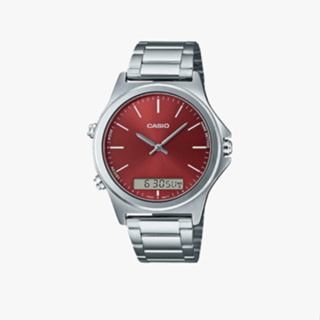 [ประกันร้าน] Casio นาฬิกาข้อมือผู้ชาย รุ่น MTP-VC01D-5EUDF-S Classic Silver