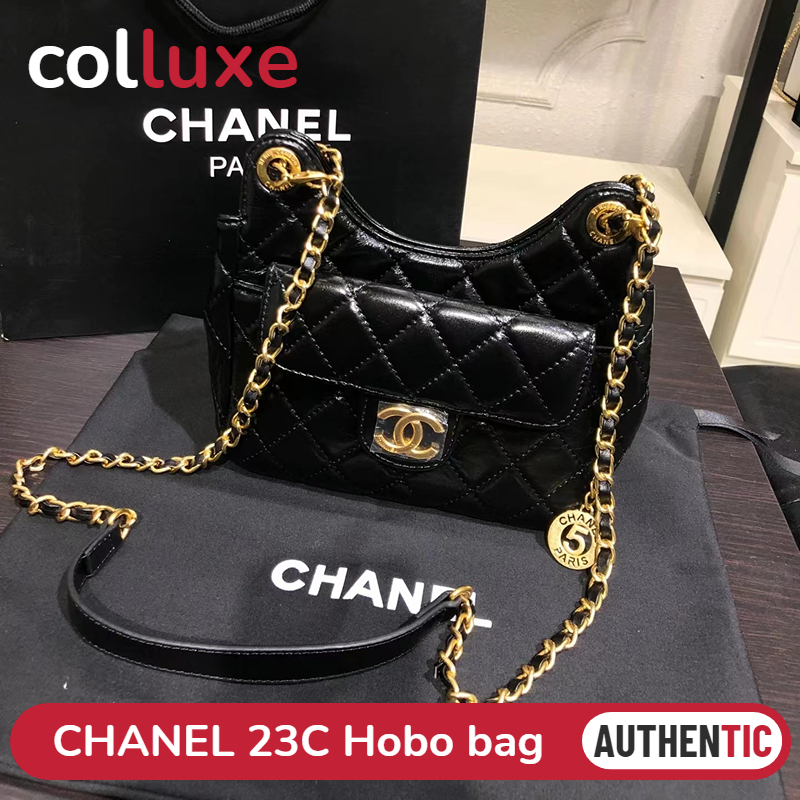 👜ชาแนล Chanel 23C /Hobo / กระเป๋าสุภาพสตรี/ กระเป๋าโฮโบ/ กระเป๋าใต้วงแขน