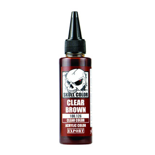 Skull Color 100.126 Clear Brown 60 ml [Clear Color] 8853100904165 (สี)