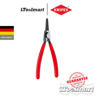 KNIPEX คีมถ่างแหวนปากตรง 46 11 A4 SB ด้ามพลาสติก 85-100mm.