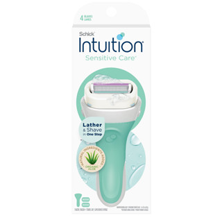 SCHICK INTUITION SENSITIVE CARE  สูตร Oranic Aloe