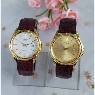 นาฬิกา Casioแท้ รุ่น MTP-1183Q-7A และ MTP-1183Q-9A นาฬิกาผู้ชาย สายหนังสีน้ำตาล - ของแท้ 100% รับประกันสินค้า 1 ปีเต็ม