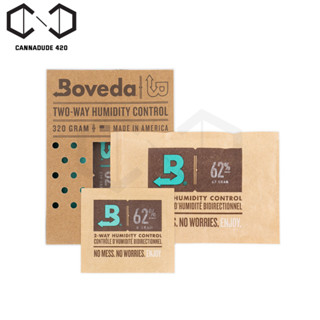 Boveda 58% - 62% ขนาด 4 / 8 / 67 gram โบเวด้า ซองบ่ม ซองควบคุมความชื้น ใช้ได้นาน 1 ปี ของแท้ 2 Way boveda ใช้ซ้ำได้