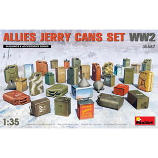 [MiniArt] 1/35 : Allies Jerry Cans Set WW2 [MI 35587]