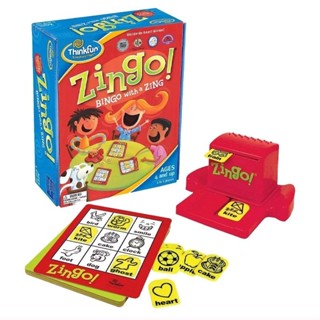 Zingo Bingo ของเล่นพัฒนาทักษะทางภาษา เกมส์บิงโกคำศัพท์ภาษาอังกฤษตัวเลข