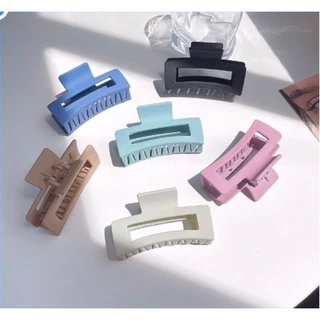 HSG07 กิ๊บหนีบผมแบบเรียบ สไตล์เกาหลี กิ๊บหนีบผมขนาดใหญ่ พร้อมส่งในไทย เก็บโค้ดส่งฟรี