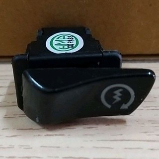 ปุ่ม ปุ่มสตาร์ท (ดำ-ขาว) WAVE 110-I, SCOOPY-I, PCX-150 / 3301-078-ZBW #HMA Brand