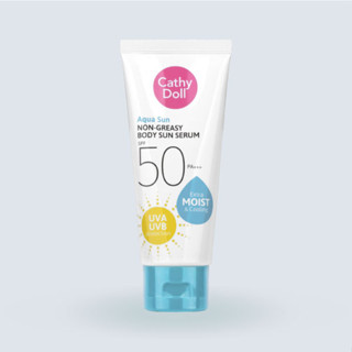 Cathy Doll Aqua Sun Non Greasy Body Sun Serum SPF50 PA (138ml) ครีมกันแดดทาตัว