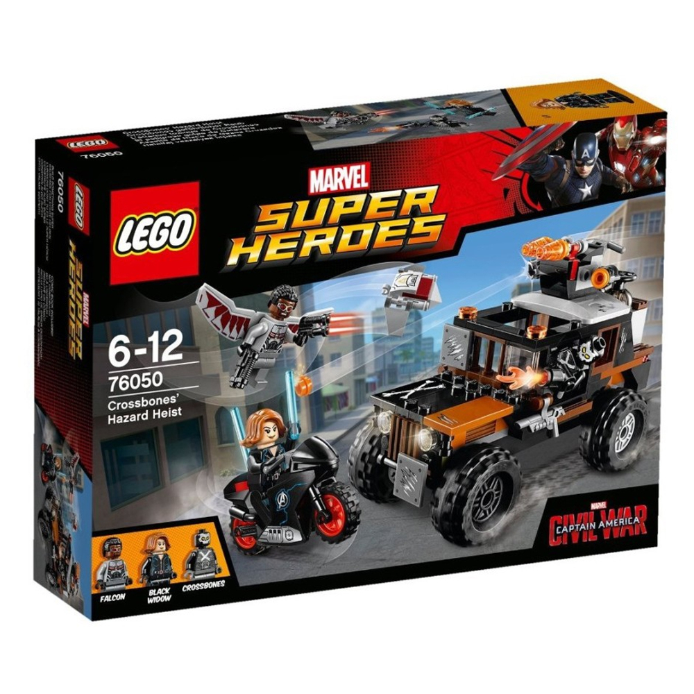 76050 : LEGO Marvel Super Heroes Captain America Civil War Crossbones' Hazard Heist (สินค้ากล่องมีตำหนิเล็กน้อย)