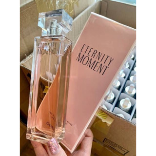 CK Eternity Moment For Women EDP 100ML กล่องซีล(เช็คสต้อคก่อนทำรายการนะคะ)