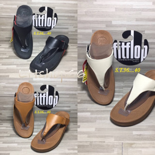 รองเท้าฟิบฟอบ รุ่นหนัง ปรับสายได้ 36-40🥰รองเท้าfitflop