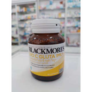 Blackmores แบลคมอร์ Bio C Gluta IMU+ แบลคมอร์ส ไบโอ ซี กลูต้า ไอมู+ 30 แคปซูล