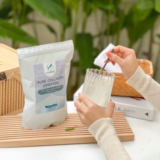 [ลดพิเศษ] คอลลาเจนไดเปปไทด์(ญี่ปุ่น) Collagen Dipeptide ขนาด 500 กรัม (มีช้อน) ดูดซึมดี