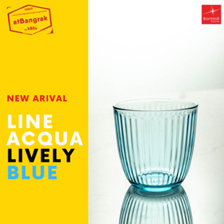 (ขายปลีก 1 ใบ) แก้วน้ำ LINE ACQUA LIVELY BLUE 290 ML