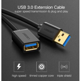 UGREEN 30126 สายพ่วงต่อ ขยายความยาว USB Extension Cable USB 3.0 ยาว 1.5 เมตร