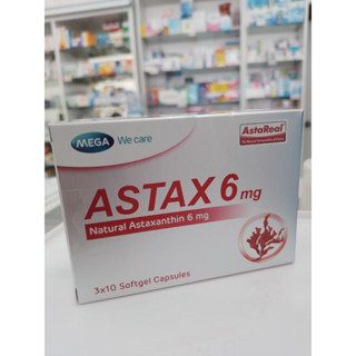 Mega We Care Astax 6 mg (30 Capsules)