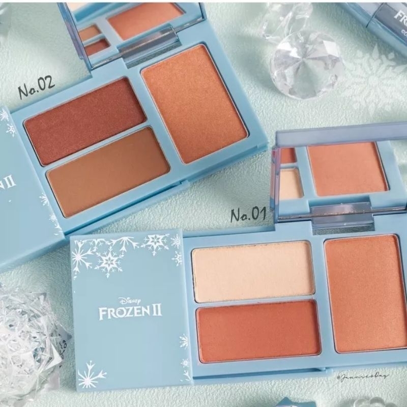 อายแชโดว์และบลัชออน Ustar Snow It All Eye & Cheek Palette