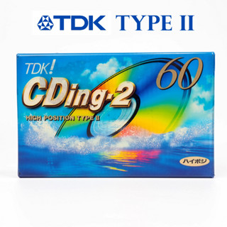 เทปเปล่าซิล คาสเซ็ท  TDK CDing-2 High Position Type II  (60 นาที)