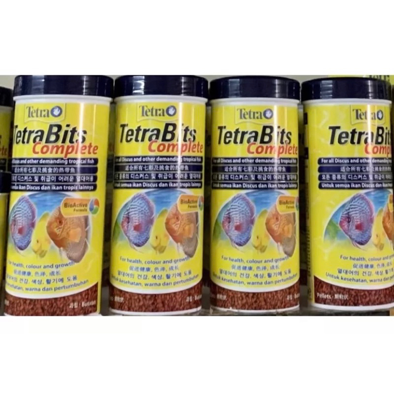 TetraBits Complete ขนาด 93 กรัม อาหารปลาสวยงามขนาดเล็ก ทุกสายพันธ์