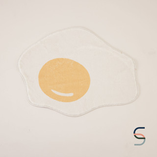 SARABARN Fried Egg Bathmat | พรม พรมไข่ดาว พรมเช็ดเท้า พรมห้องน้ำ พรมตกแต่งบ้าน