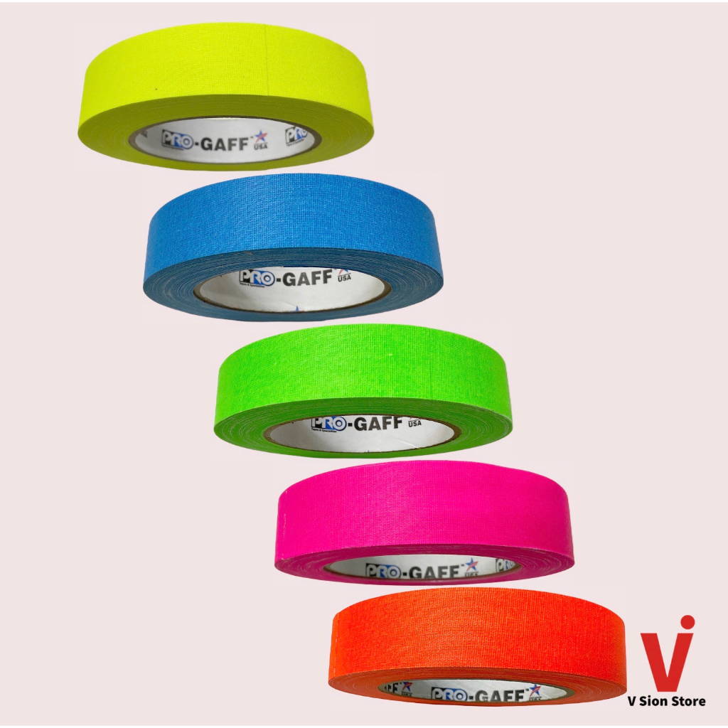 ProTapes Pro Gaff Cloth Gaffer Tape - 1 Inches x 25 Yards เทปผ้าคุณภาพสูงจาก USA