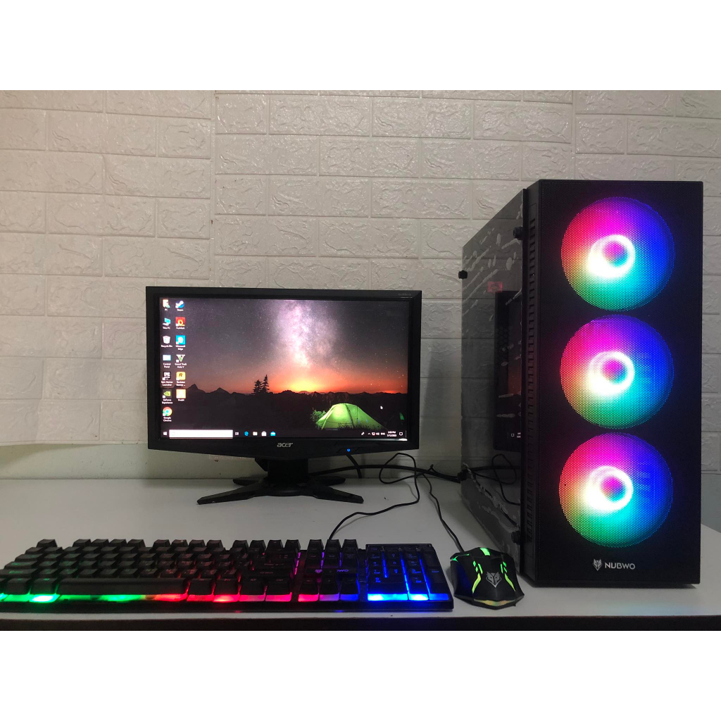คอมพิวเตอร์ครบชุดเล่นFIVE M ได้แถมฟรี ID เกมส์และ รหัส CPU Core i5 / RAM 8GB /การ์ดจอ RX 570 4GB SSD
